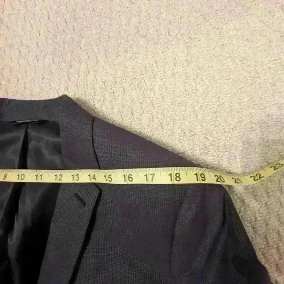 Dolce & Gabbana Tailored Fit WoolSilk Cotton Mix Navy Blazer - size 40R US BNWT - Picture 7 of 10